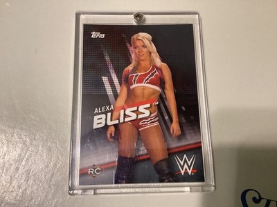 WWE ALEXA BLISS 2016 DIVAS REVOLUTION CARD BLACK PARALLEL SERIAL NUMBERED /50 RC