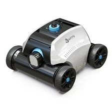 Winny HJ1103SK Cordless Robotic Pool Vacuum, 130-Min Runtime, 2640 GPH Suction