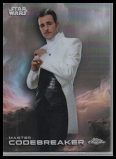 2025 Topps Chrome Star Wars #88 Master Codebreaker Rainbow Refractor