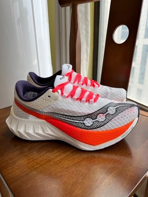 Saucony Endorphin Speed 4 Men's White/Red Shoes   