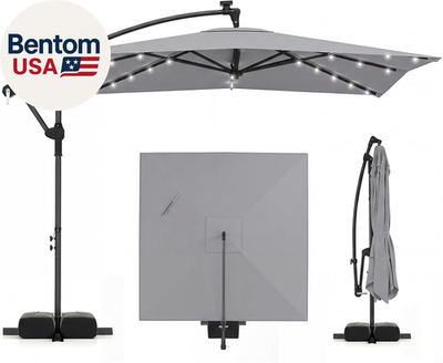 costway rattan wicker umbrella patio side table Outdoor Patio Rattan Wicker Steel Side Deck Table-Black