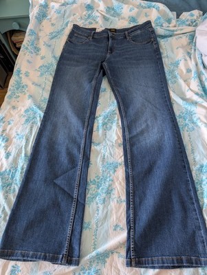 LEE JESSICA JEANS BOOTCUT W32-L33 LOW WAIST STRETCH JEANS