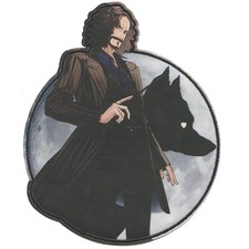 Parche de película de Harry Potter Sirio personaje negro sublimado planchado