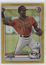 2020 Bowman 1st Edition Gold Foil 48/50 Marco Luciano #BFE-103 gx8