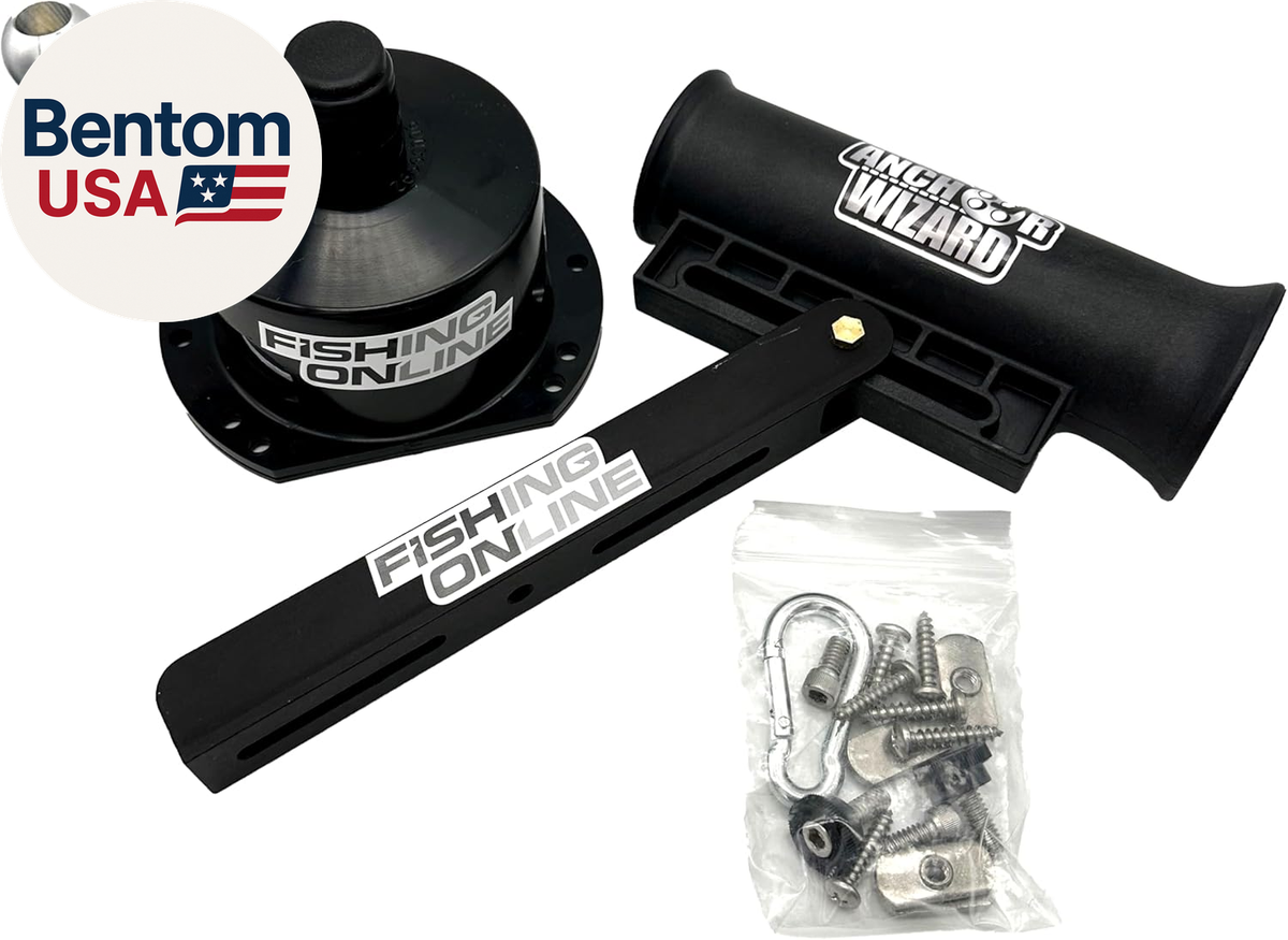 Anchor Wizard Low Profile Kayak Anchor System (Combo (Anchor and