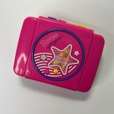 Vintage 1994 Barbie "For Girls" Stereo Cassette Player - Hot Pink