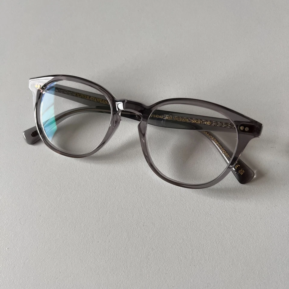 Oliver Peoples Desmon OV5454U 1132 - Workman Gray 50 毫米,眼镜,视力护理。 — 第 3/4 张图片
