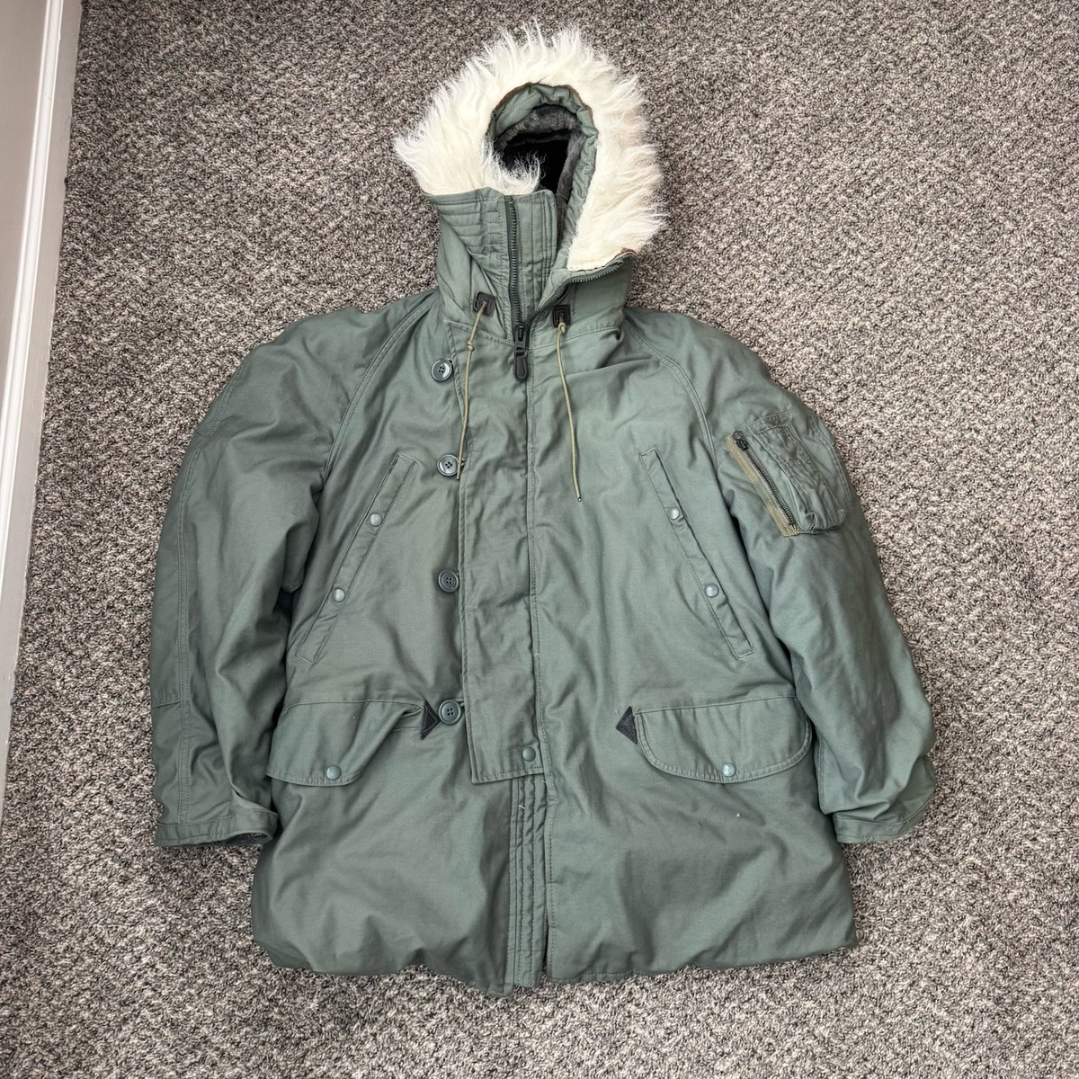 AVIREX Type N-3B Medium Extreme Cold Weather Parka Jacket 70s 80s