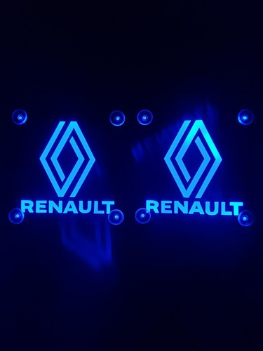 1 PAAR Lkw LED Leuchtschilder/Leuchtkästen Renault 24V (RGB) - Bild 4 von 9