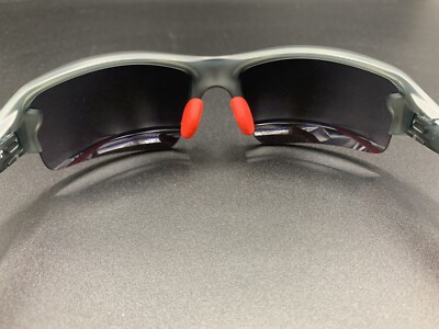 oakley flak 2.0 Matte Grey Smoke Frame W/ +red Iridium Lens | eBay