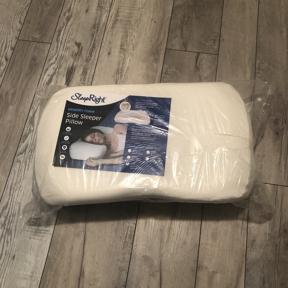 SleepRight Side Sleeping Pillow Memory Foam Pillow Best Pillow for