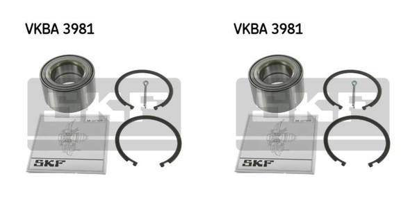 SKF 2X Radnabe Radlagersatz Vorne FüR Nissan Almera Tino Primera Kombi V10 WP12-image