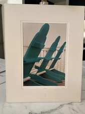 “Seaside” by Marilyn Lithograph 40/250  9 1/4” X 13” - Overall Size 16”x 20”