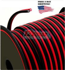 14 Gauge Copper Wire 100 FEET Stranded OFC AWG Bonded Cable Red/Black with Spool