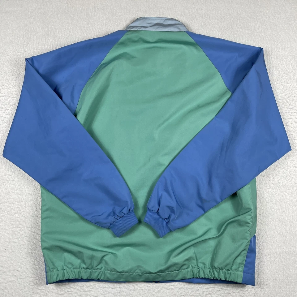 Chaqueta Royal Troon Para Hombre Grande Azul Verde De Colección Años 80 The 1989 Open Golf Club Foto 2 de 4