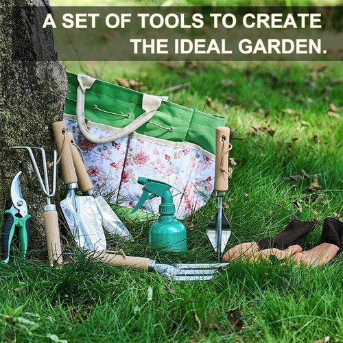 9PCS Garden Tool Set Heavy Duty Gardening Hand Tools with Fashion & Durable - Picture 12 of 15