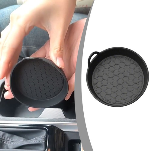 1PC Car Cup Holder Coaster Silicone Non-Slip Cup Holder Insert Pad Universal - Picture 2 of 12