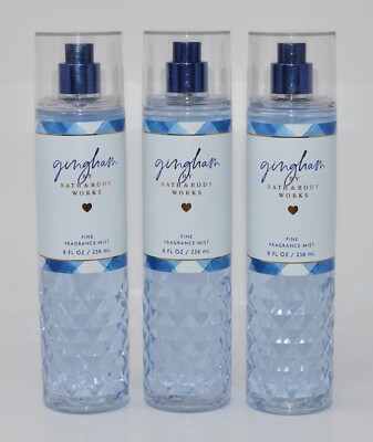 NEW BATH BODY WORKS GINGHAM FINE FRAGRANCE MIST