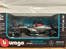 F1 Bburago 2022 George Russell 63 Mercedes-AMG 1/43 Scale W13 Diecast Car
