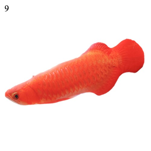Realistic Interactive Cat Toy Pet 3D Soft Plush Fish Pillow Funny Catnip Toys ♢ - Picture 21 of 22