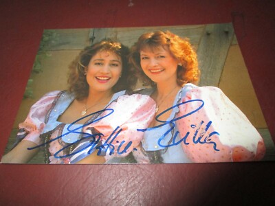 Gitti und Erika Autogrammkarte original signiert am 02.11.1991! ''HEIDI'' Rarität!