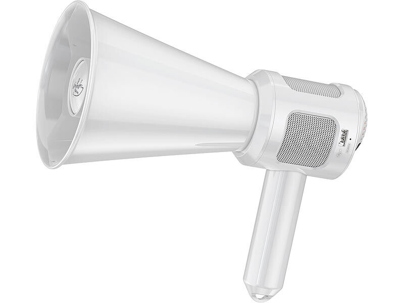 Mégaphone 30W bluetooth avec haut-parleur MP3 et enregistreur vocal Infactory