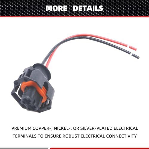 Engine Coolant Temperature Sensor Connector Pigtail Plug Wire/Wiring Harness - Picture 5 of 6