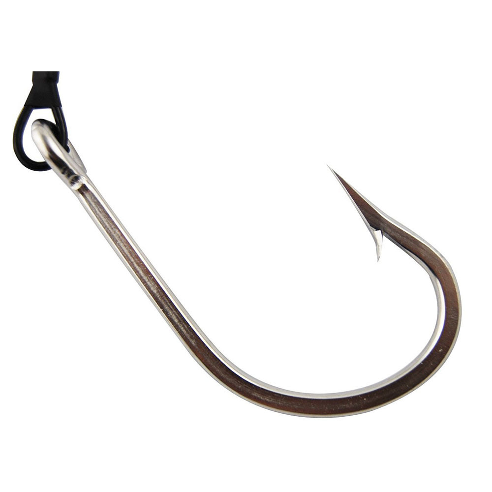 400LB Shark Rig Wire Leaders 10/0 12/0 Stainless Steel Hook Shark