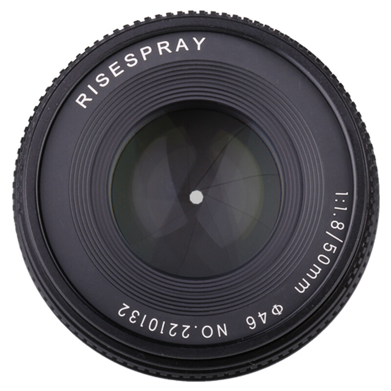 RISESPRAY 50MM F1.8 APSC Manual Fixed Lens For Sony E Mount A7 A7II