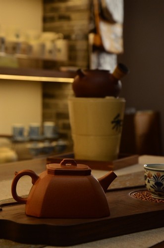 Alter Duan ni! Chinesische Yixing Zisha Ton Handarbeit "Sifang Choujiao四方抽角" Teekanne - Bild 15 von 15