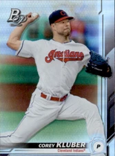 2019 BOWMAN PLATINUM CLEVELAND INDIANS - COREY KLUBER #46