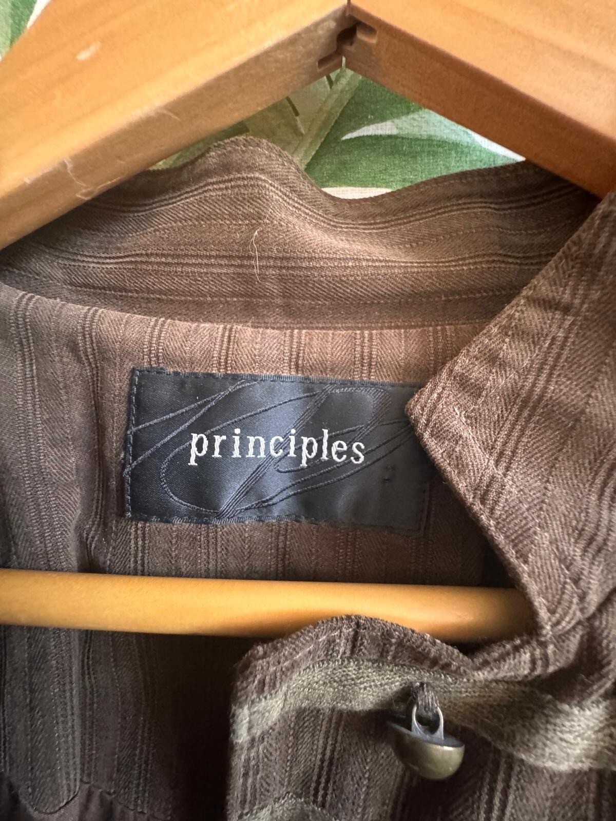 Principles brown jacket size 16 - image 3