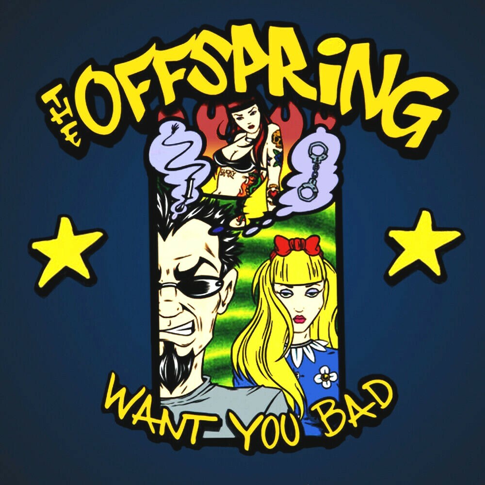 Offspring Want You Bad SINGLE 12x12 Album Cover Replica Poster