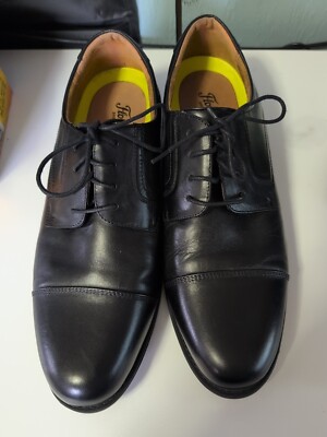 Florsheim Men's Medfield Cap Toe Oxford Black Size 13D Formal