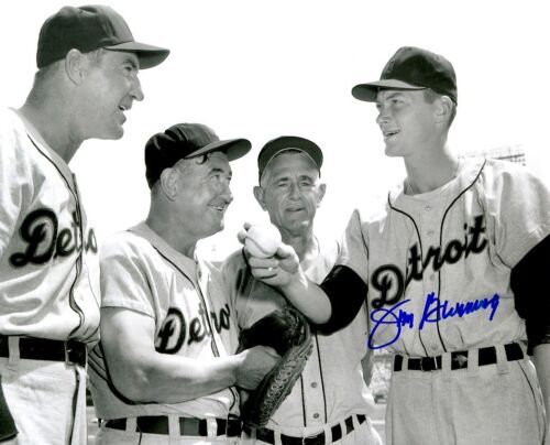 ジム・バニング サイン Jim Bunning 1990 Pacific Hand Signed