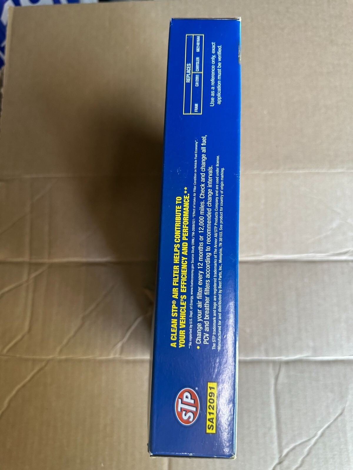 New SA12091 STP Engine air filter eBay