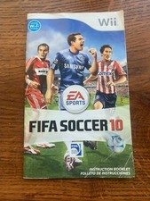 FIFA Soccer 10 2010 Nintendo Wii Instruction Manual Only