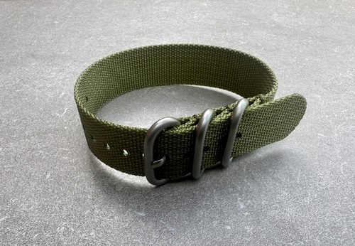 HEAVY DUTY NATO Watch Strap Nylon Band G10 Military 18mm 20mm 22mm - Picture 9 of 42