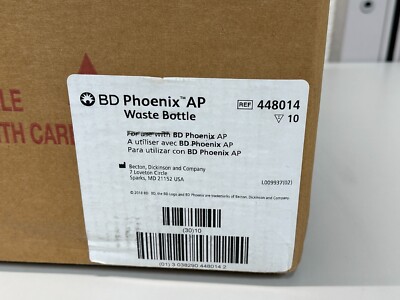 BD Phoenix AP waste bottle 448014 10 case