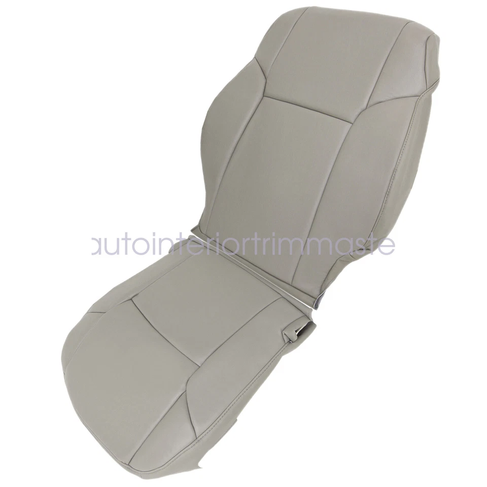 Cubierta de asiento de cuero de repuesto para parte inferior y superior delantera Toyota 4Runner 03-09 color tostado Foto 4 de 4