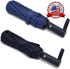 Paraguas viaje plegable, resistente al viento, con apertura y cierre autom ticos