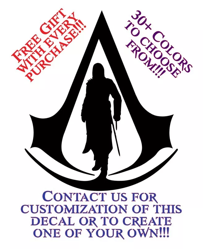 Assassin Creed Stickers for Sale