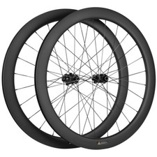 700C 50mm freno a disco ruote in carbonio clincher tubeless freno a disco set ruote HG/XDR