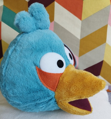 Plush Toy Angry Birds Original Rovio Entertainment Jay bird 9'' New