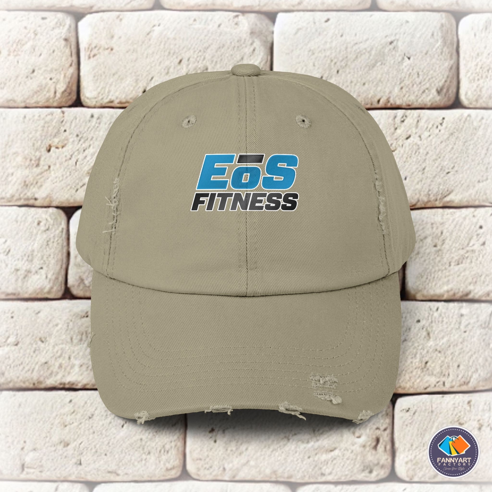 EoS Fitness Franchise Logo Unisex Distressed Cap