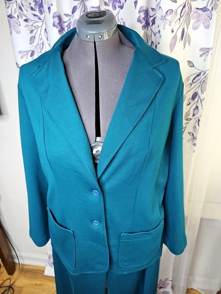 Fire Islander women's IndiGo 2 pc.pants set sz.34pants sz.40jacket Casual stret - Imagem 3 de 4