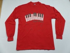 VINTAGE 1984 CHRISTMAS JINGLE BELL ROCK LONGN SLEEVE SHIRT, ADULT MEDIUM NO TAG