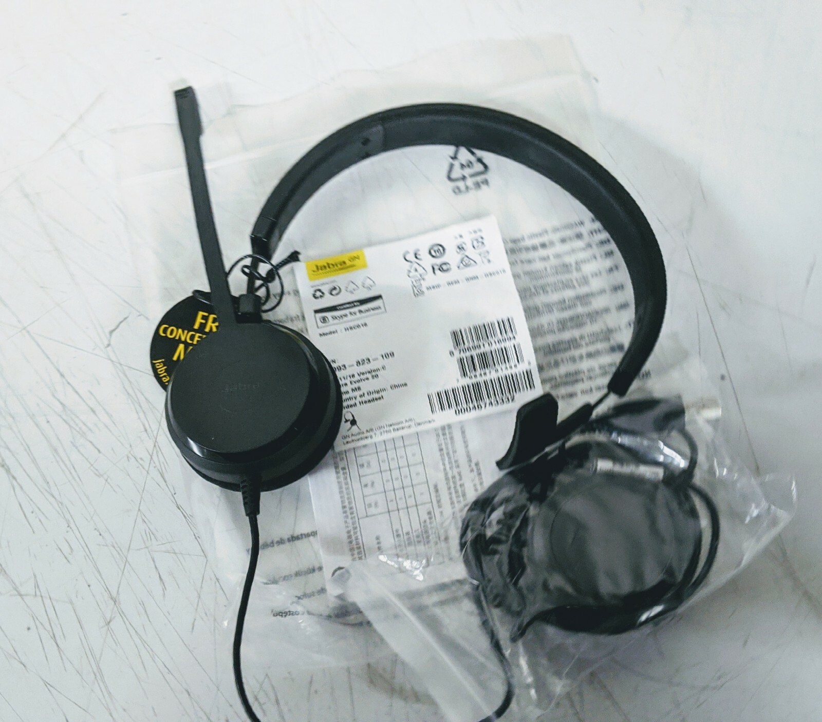 Jabra Evolve 20 MS Mono Model HSC016 