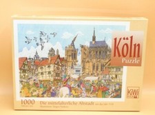 🧩 NEU: Köln die mittelalterliche Altstadt  Puzzle 1000 Teile  ++Mittelalter🧩
