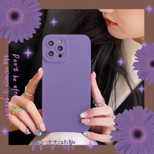 Candy Color Camera Protector Silicone Phone Case For iPhone 14 13 12 11 Pro Max - Picture 11 of 18